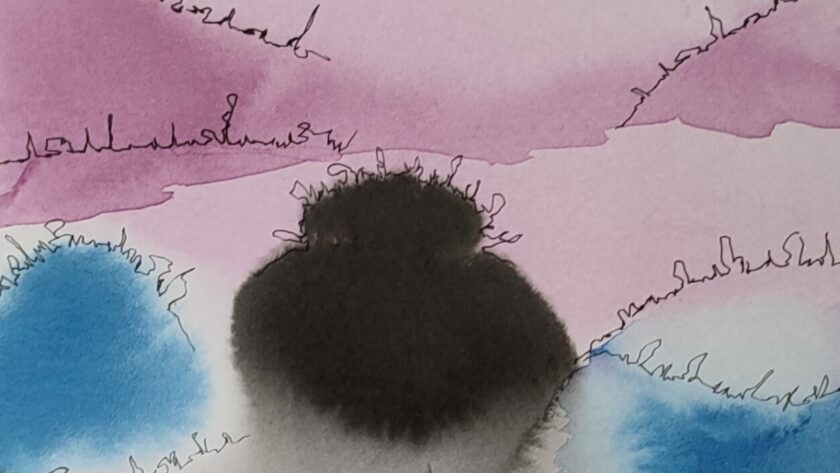 Tinte, Encrer, Ink, beau arts, Fine arts calligraphie