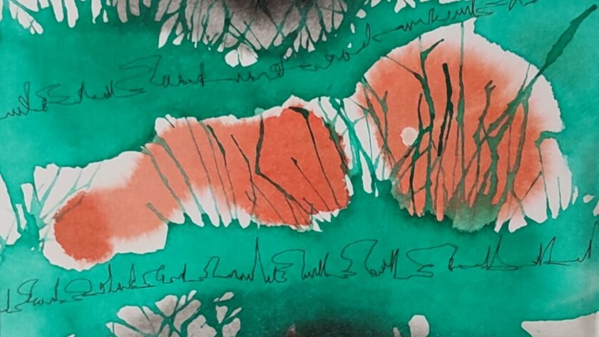 Tinte, Encrer, Ink, beau arts, Fine arts calligraphie
